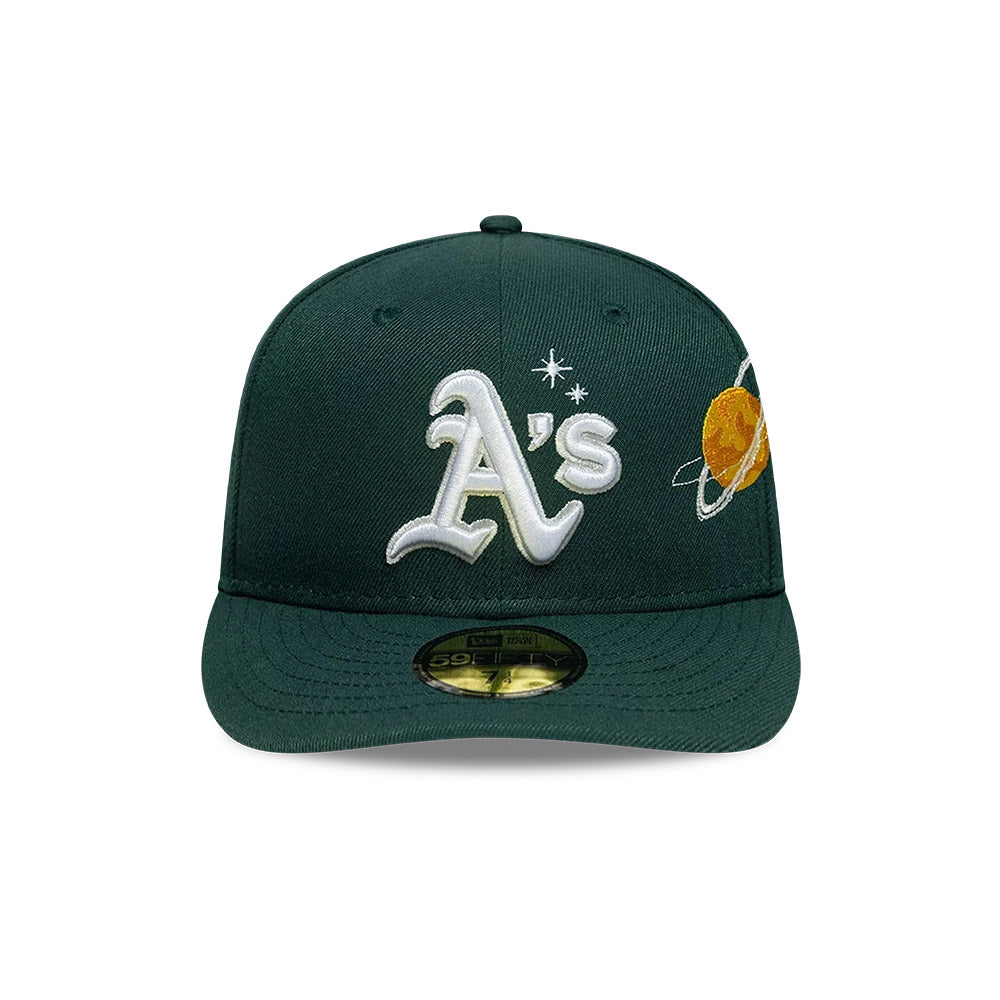Athletics MLB Planet Icon 59FIFTY Cerrada