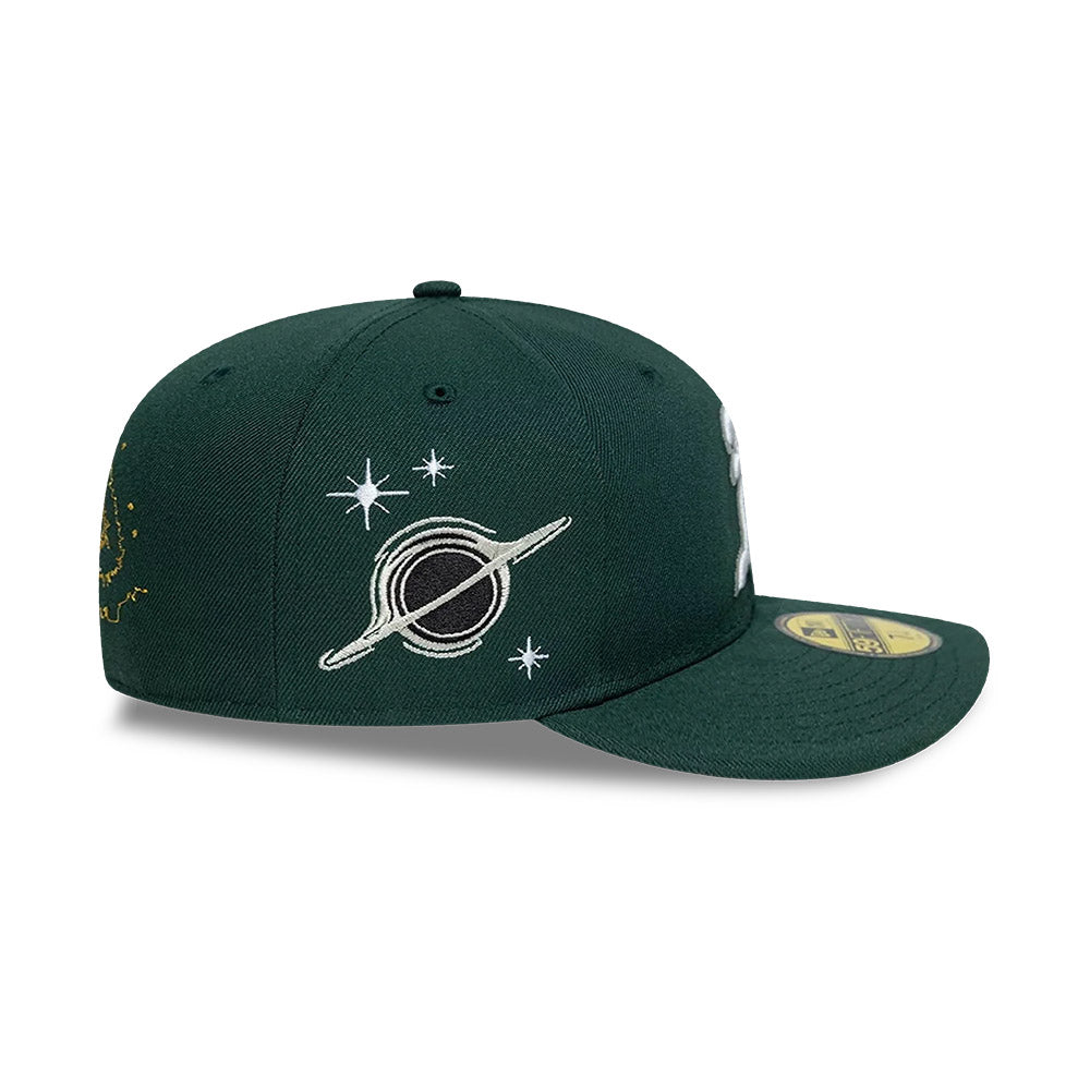 Athletics MLB Planet Icon 59FIFTY Cerrada