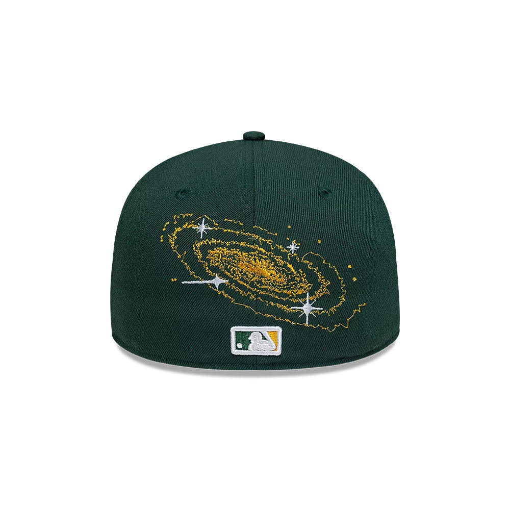 Athletics MLB Planet Icon 59FIFTY Cerrada