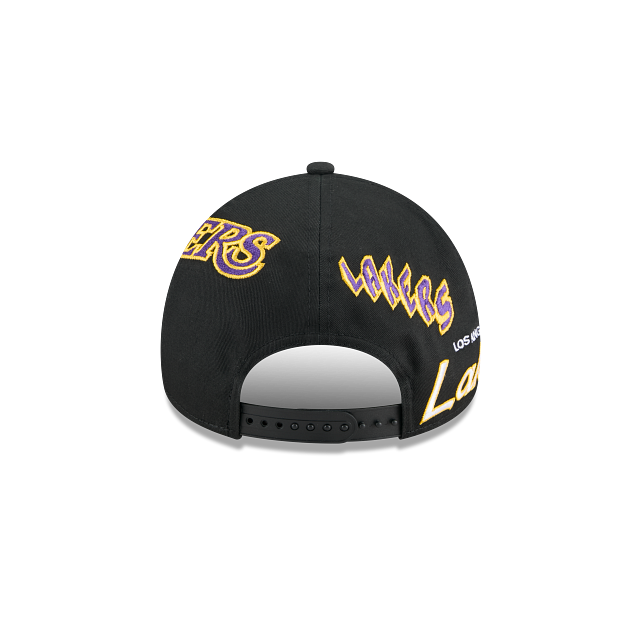Los Angeles Lakers NBA All Over Team 9FORTY A-Frame Snapback