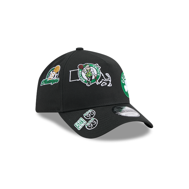 Boston Celtics NBA All Over Team 9FORTY A-Frame Snapback