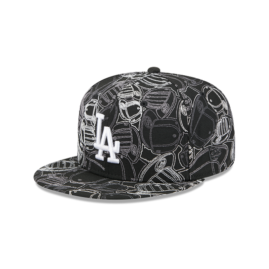 Los Angeles Dodgers MLB Cap Scramble 59FIFTY Cerrada