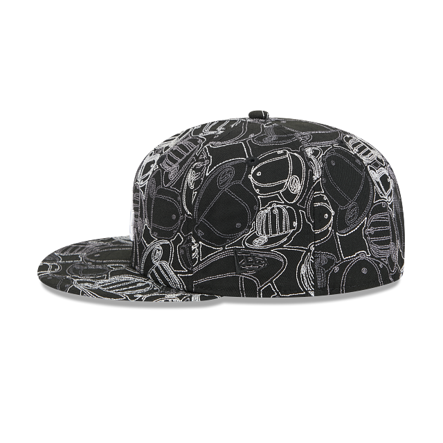 Los Angeles Dodgers MLB Cap Scramble 59FIFTY Cerrada