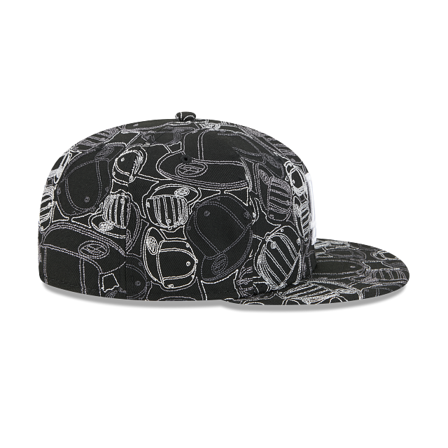 Los Angeles Dodgers MLB Cap Scramble 59FIFTY Cerrada