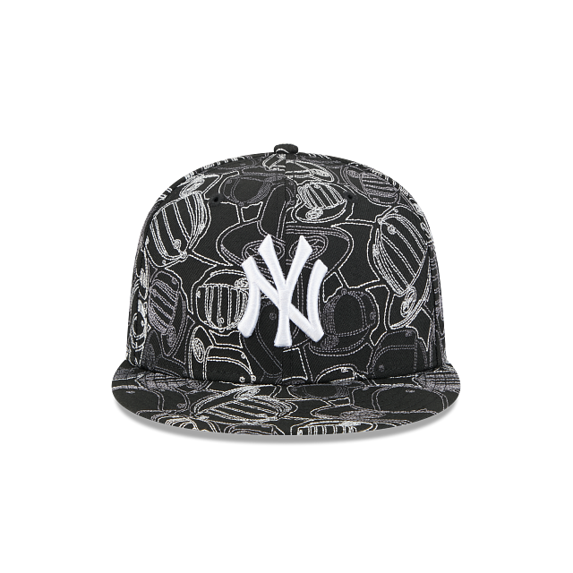 New York Yankees MLB Cap Scramble 59FIFTY Cerrada
