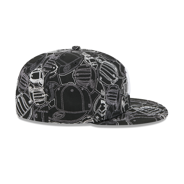 New York Yankees MLB Cap Scramble 59FIFTY Cerrada