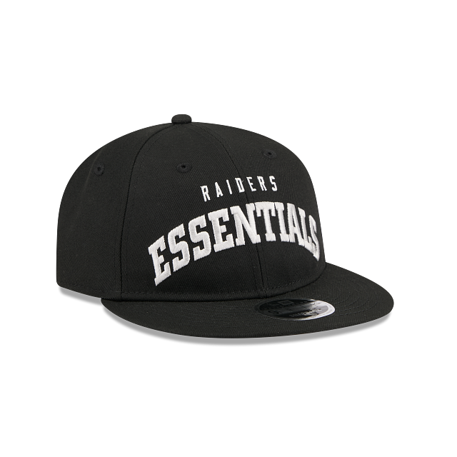 Las Vegas Raiders Fear of God Essentials X NFL 9FIFTY Retro Crown Snapback