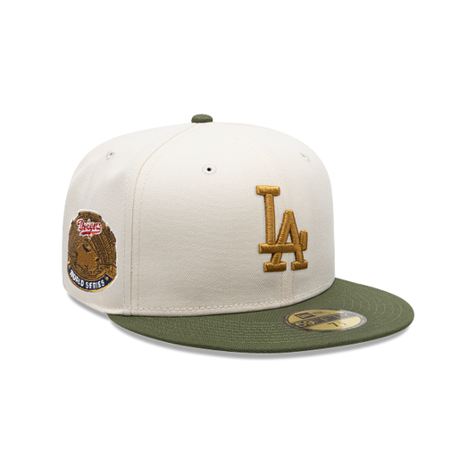 Los Angeles Dodgers MLB World Series Patch 59FIFTY Cerrada Blanca