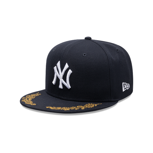 New York Yankees MLB Floral Icon 59FIFTY Cerrada