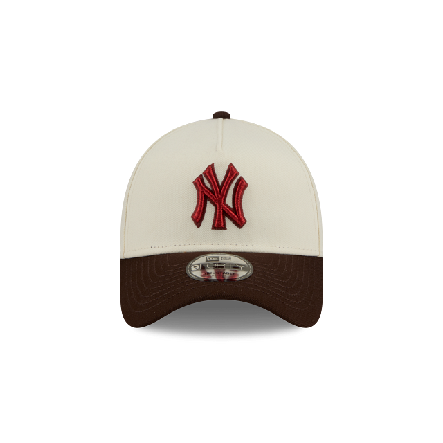 New York Yankees MLB City Script 9FORTY A-Frame Snapback