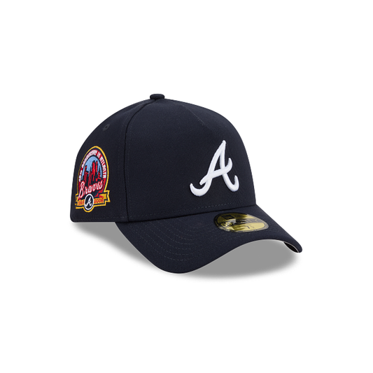 Atlanta Braves MLB Team Side Patch 59FORTY A-Frame Cerrada
