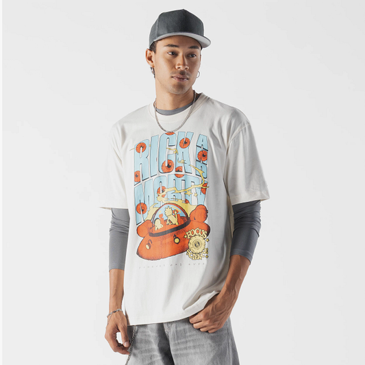 Rick And Morty Playera Manga Corta
