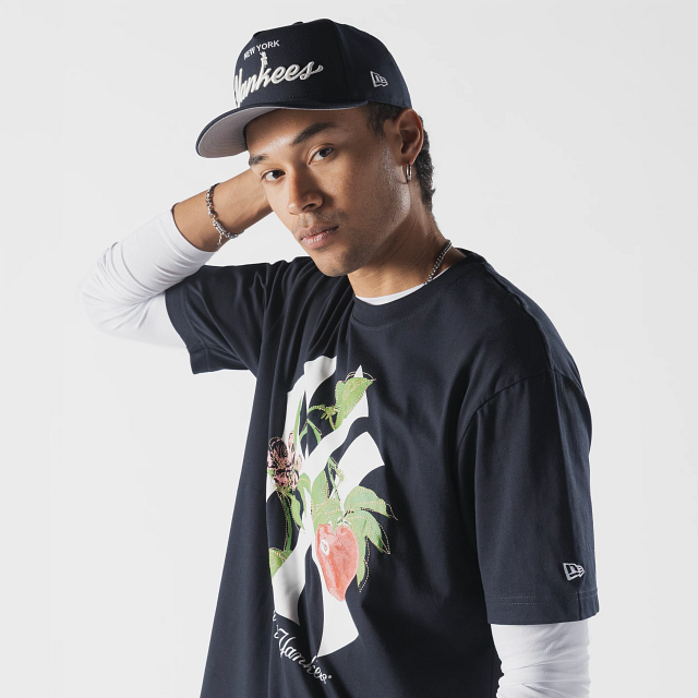 New York Yankees MLB Fruit Playera Manga Corta