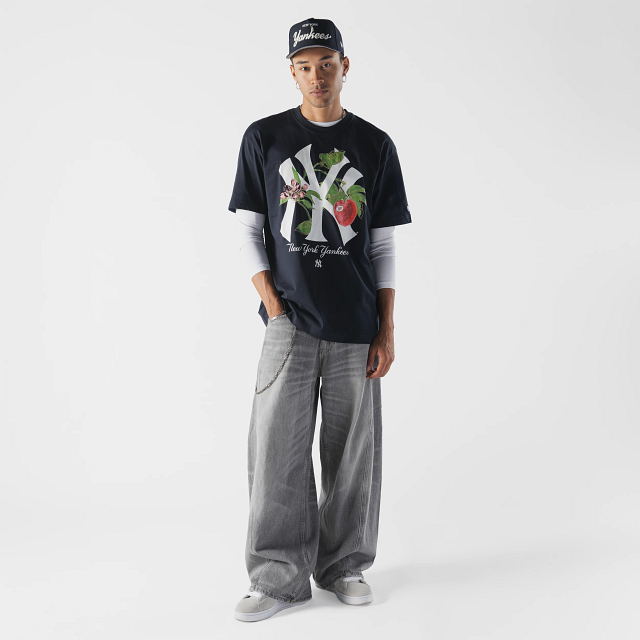 New York Yankees MLB Fruit Playera Manga Corta