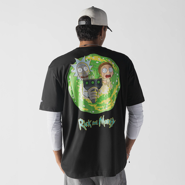 Rick And Morty Playera Manga Corta