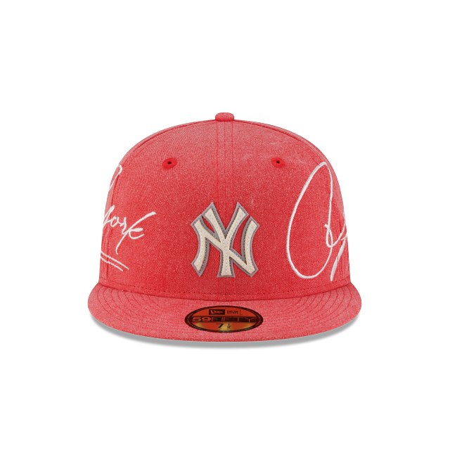 New York Yankees MLB Script Wash 59FIFTY Cerrada