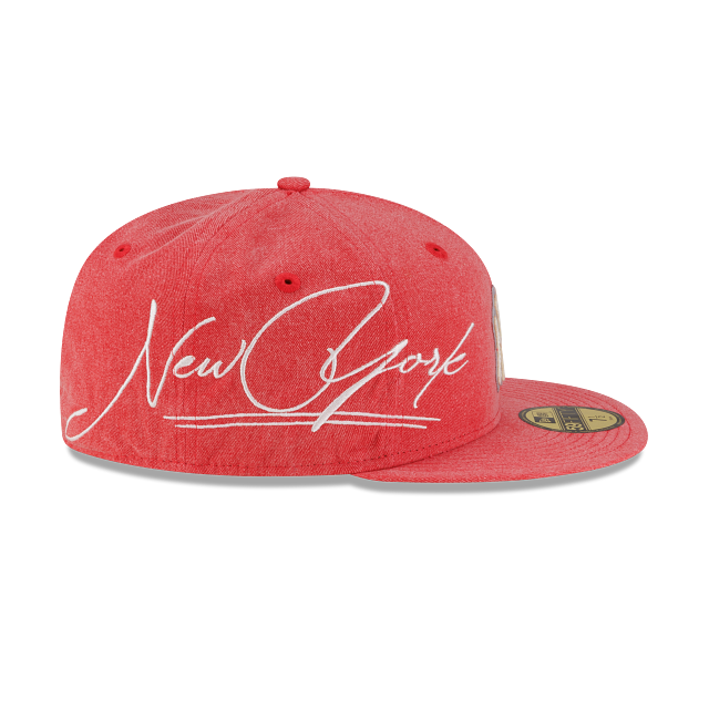 New York Yankees MLB Script Wash 59FIFTY Cerrada
