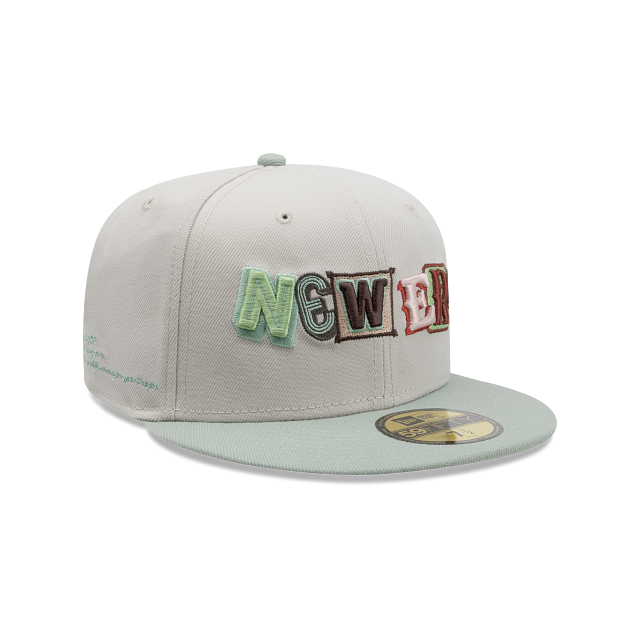 New Era DIY Note 59FIFTY Cerrada Beige