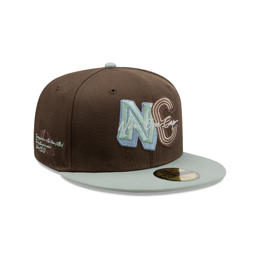 New Era DIY Note 59FIFTY Cerrada Café