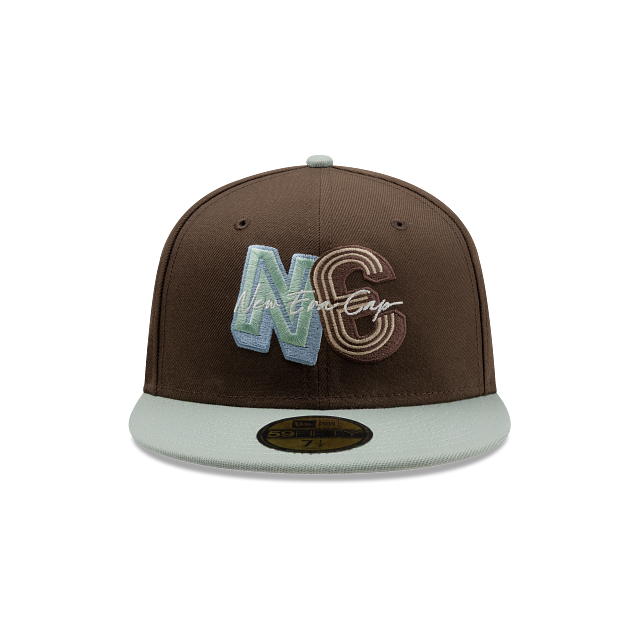 New Era DIY Note 59FIFTY Cerrada Café