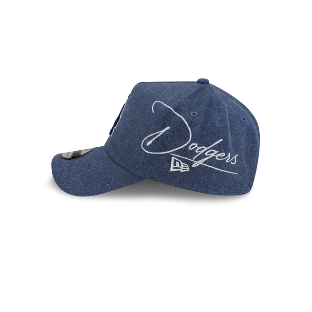 Los Angeles Dodgers MLB Script Wash 9FORTY A-Frame Snapback