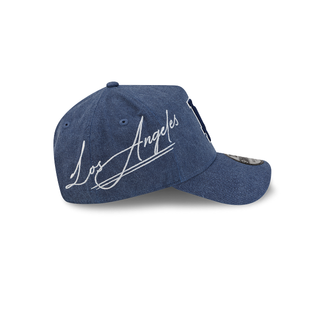 Los Angeles Dodgers MLB Script Wash 9FORTY A-Frame Snapback