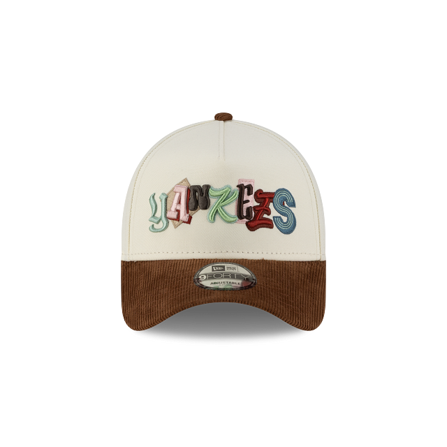 New York Yankees MLB DIY Note 9FORTY A-Frame Snapback
