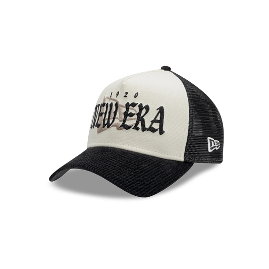 New Era 9FORTY A-Frame Old English Snapback Trucker
