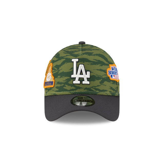 Los Angeles Dodgers MLB Tiger Camo 9FORTY A-Frame Snapback