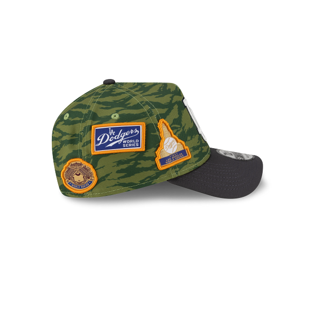 Los Angeles Dodgers MLB Tiger Camo 9FORTY A-Frame Snapback