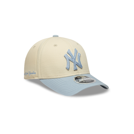 New York Yankees MLB Script Sided 9FORTY Snapback