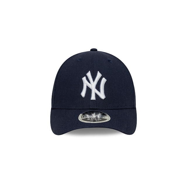 New York Yankees MLB Linen 9FORTY M-Crown Snapback Navy