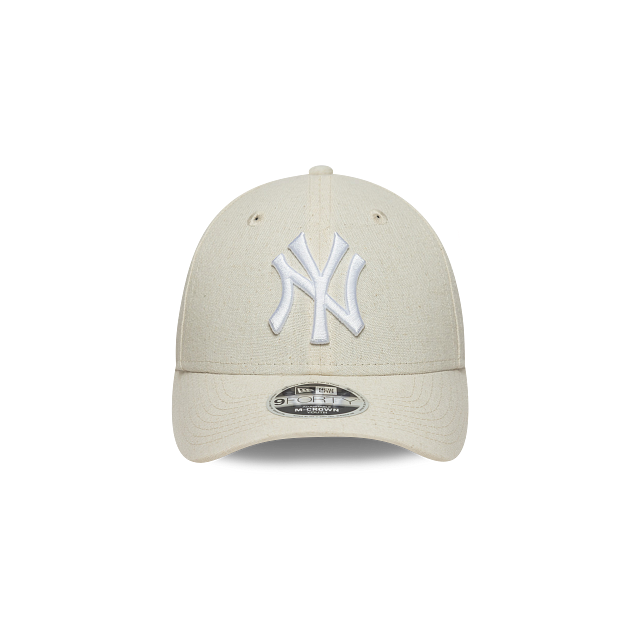 New York Yankees MLB Linen 9FORTY M-Crown Strapback para Niña o Niño