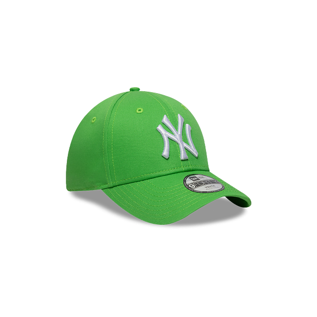 New York Yankees MLB League Essentials 9FORTY Strapback Verde para Niña o Niño