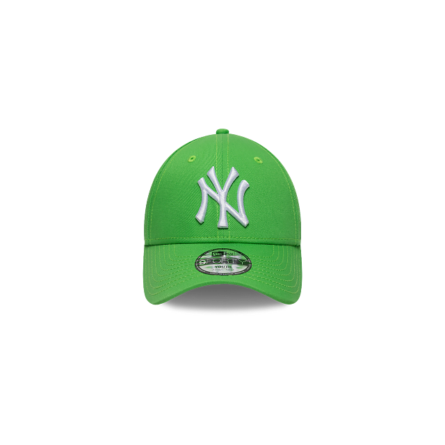 New York Yankees MLB League Essentials 9FORTY Strapback Verde para Niña o Niño