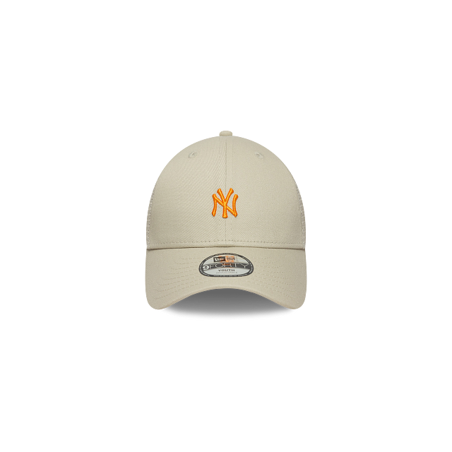 New York Yankees MLB League Essentials Mini Logo 9FORTY Trucker Ajustable para Niña o Niño