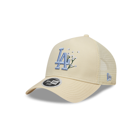 Los Angeles Dodgers MLB Floral 9FORTY A-Frame Trucker Snapback