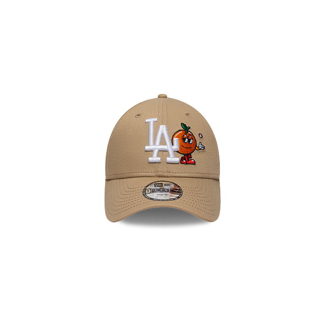 Los Angeles Dodgers MLB Fruit Icon Orange 9FORTY Strapback para Niña o Niño