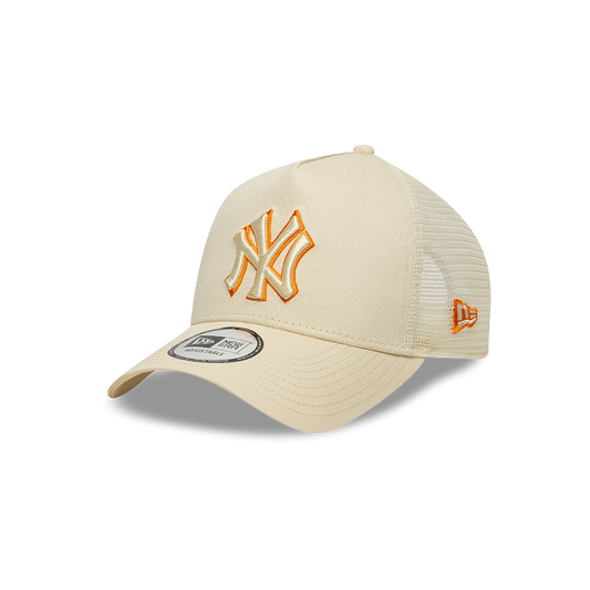 New York Yankees MLB Emea Summer 9FORTY A-Frame Trucker Snapback