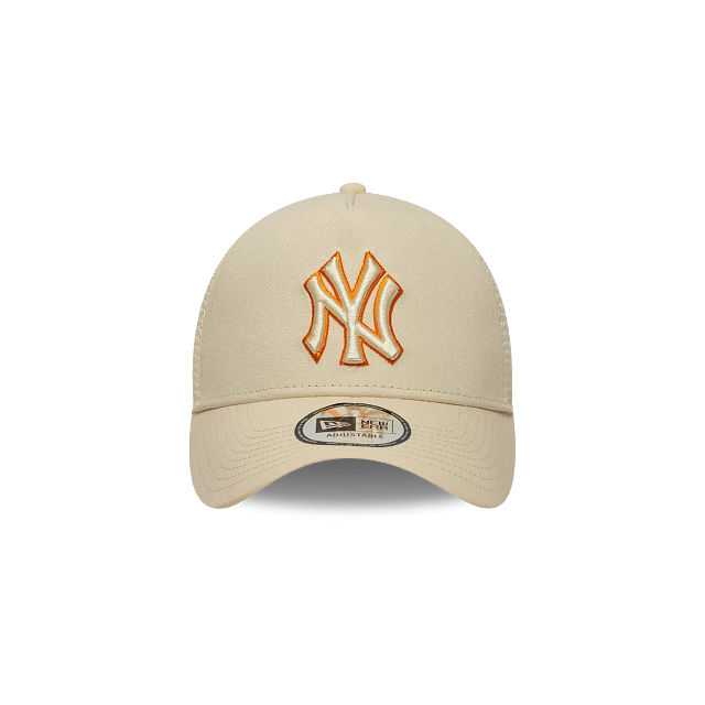 New York Yankees MLB Emea Summer 9FORTY A-Frame Trucker Snapback