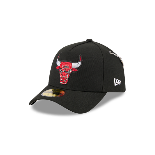 Chicago Bulls NBA Draft 2026 59FORTY A-Frame Cerrada Negra