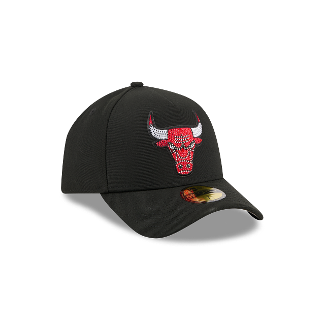 Chicago Bulls NBA Draft 2026 59FORTY A-Frame Cerrada Negra