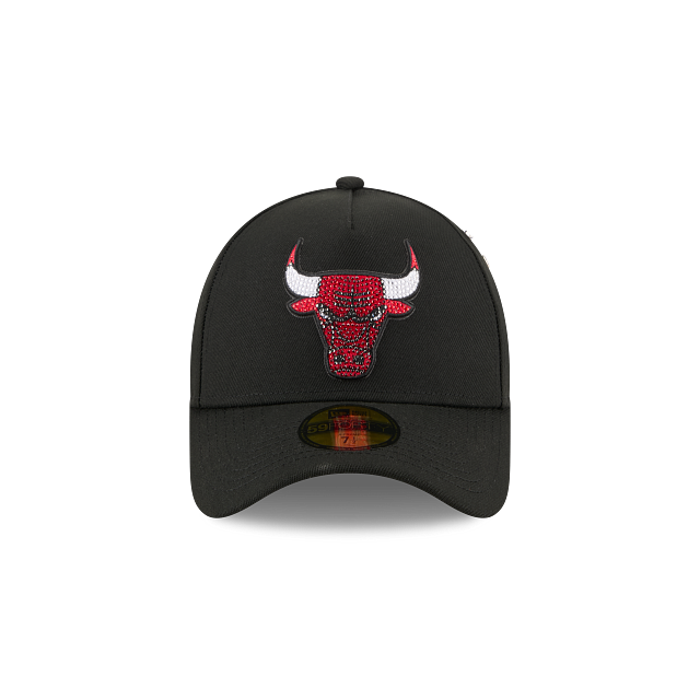 Chicago Bulls NBA Draft 2026 59FORTY A-Frame Cerrada Negra