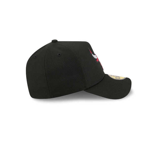 Chicago Bulls NBA Draft 2026 59FORTY A-Frame Cerrada Negra