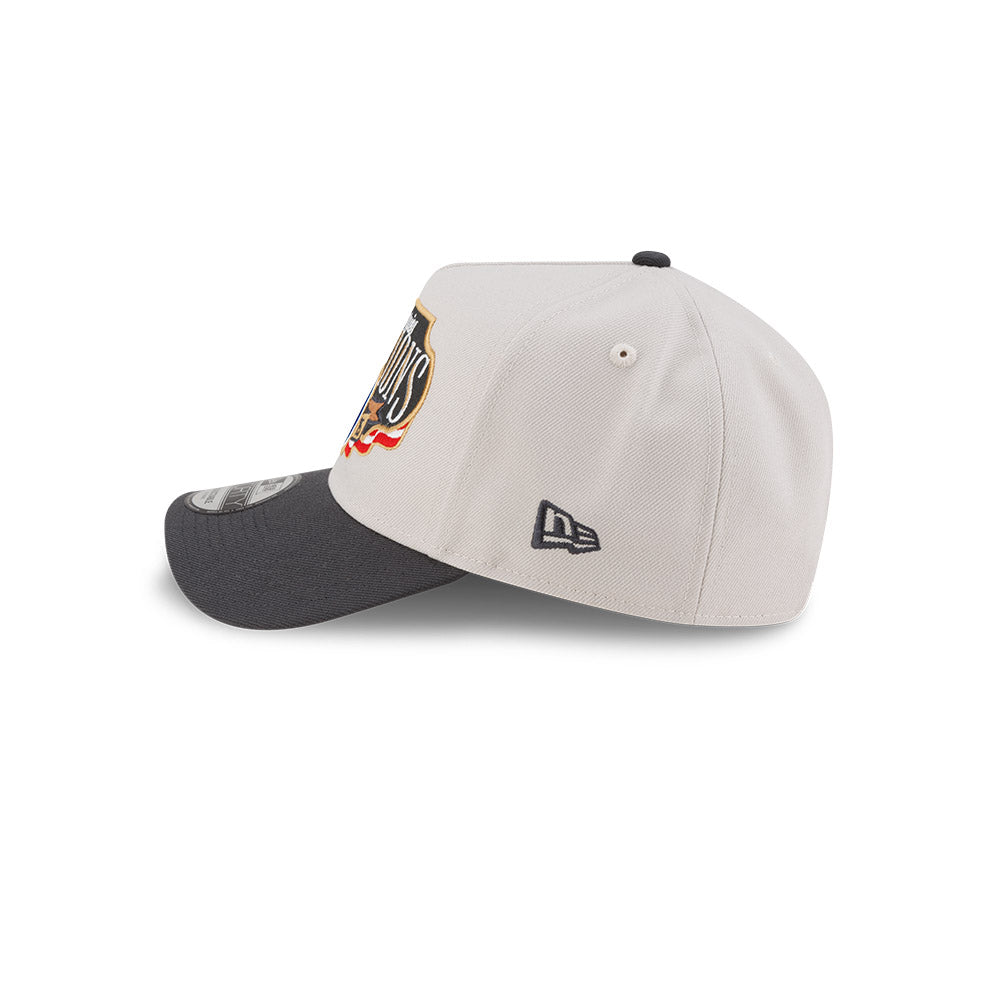 Los Angeles Dodgers MLB World Series Champions 2025 Locker Room 2025 9FORTY A-Frame Snapback
