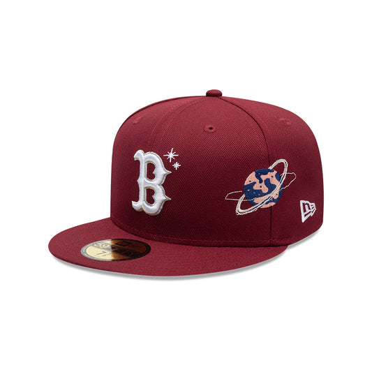 Boston Red Sox MLB Planet Icon 59FIFTY Cerrada