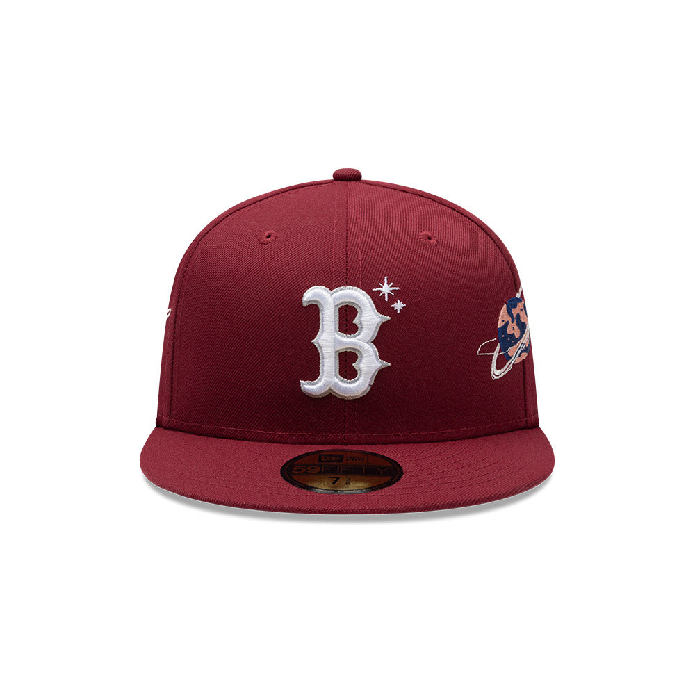 Boston Red Sox MLB Planet Icon 59FIFTY Cerrada