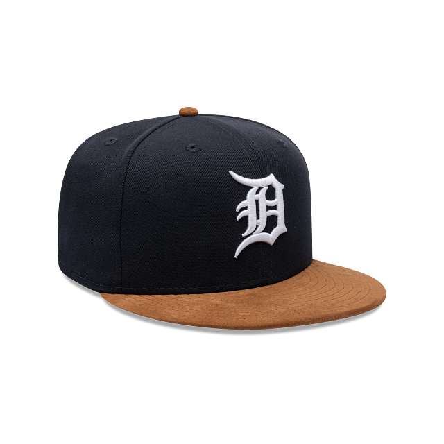 Detroit Tigers MLB Suede Visor 59FIFTY Cerrada