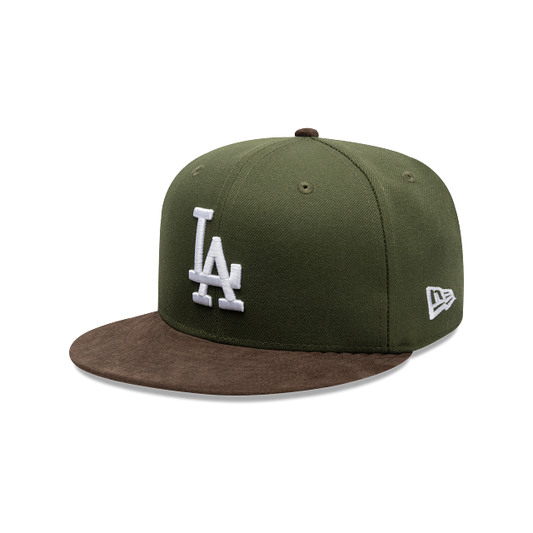 Los Angeles Dodgers MLB Suede Visor 59FIFTY Cerrada