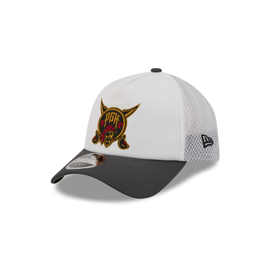Pittsburgh Pirates MLB City Connect Batting Practice 9FORTY Trucker Snapback